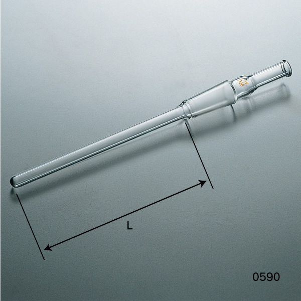 共通摺合温度計保護管 １５／３５ ＜透明摺＞ CL0590-02-11 ガラスSHOPクライミング